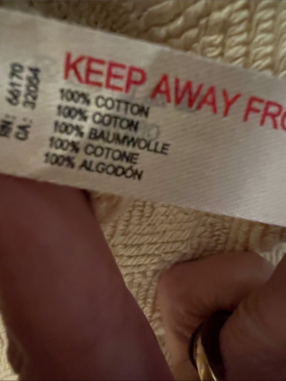Free People Cream Raw Edge Oversized Sweatshirt - Picture 10 of 12
